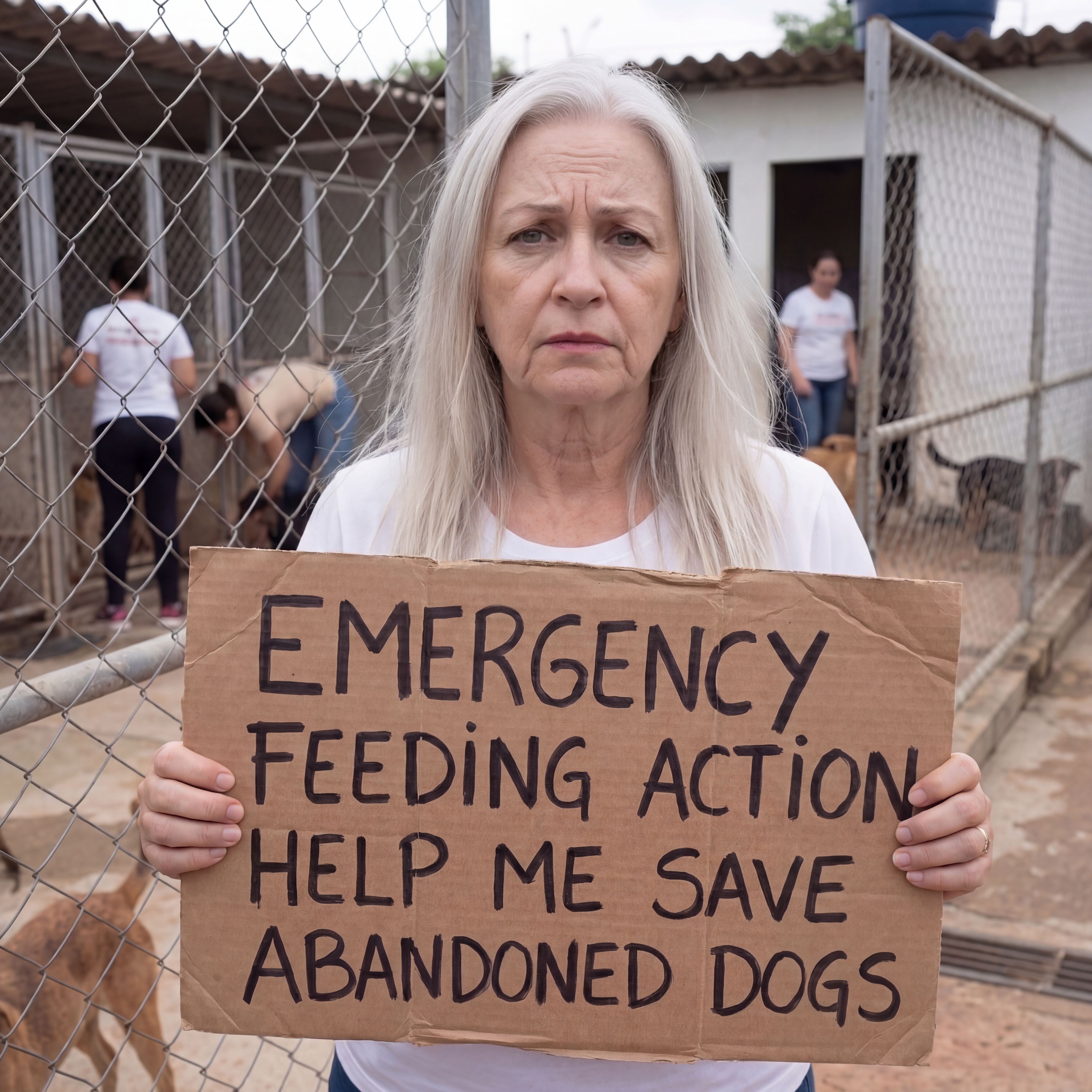 Abandoned dog surviving on the street